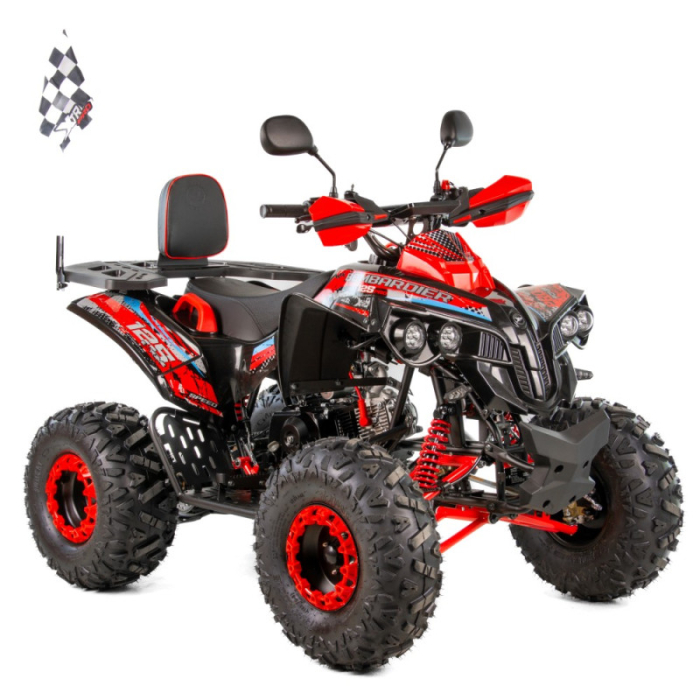 ATV XTR Varia Pro Bombardier 008 8, 125cc, negru/rosu