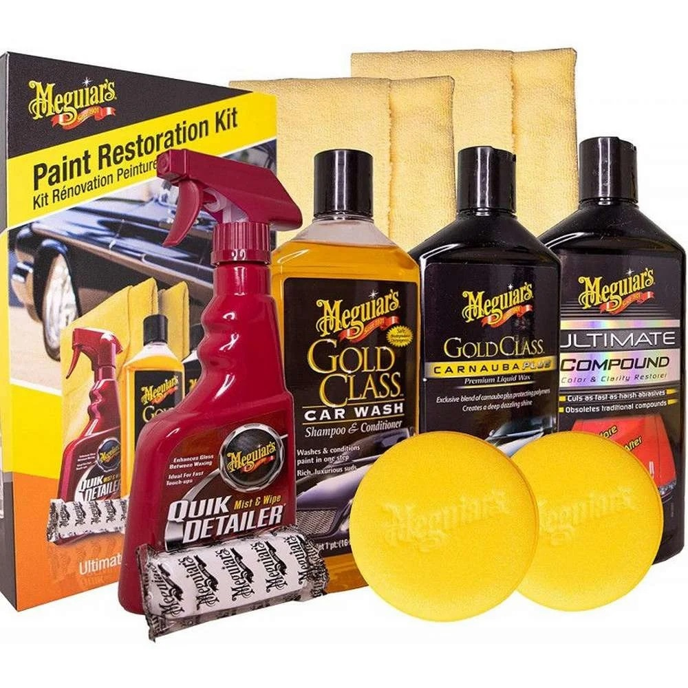 Kit Restaurare Vopsea Meguiar's - Strălucire Profesională