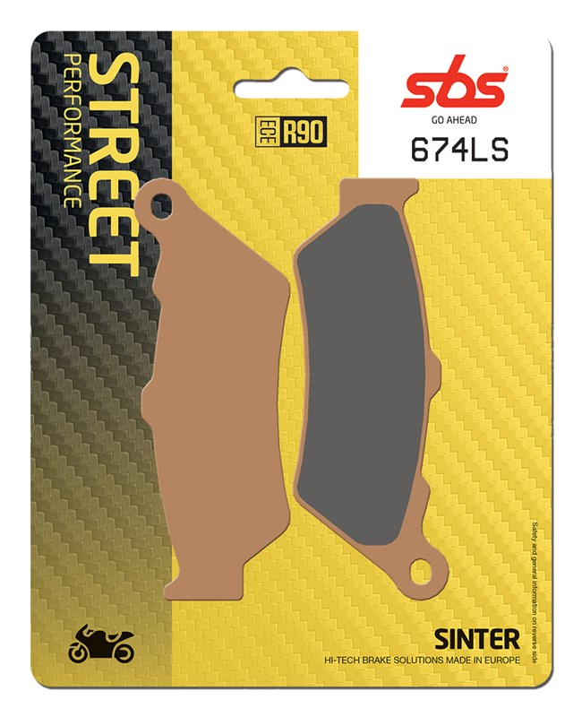 Placute Frana SBS 674LS Sinter - Performanta