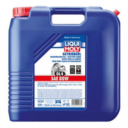 Ulei transmisie Liqui Moly GL4 SAE 80W 20L