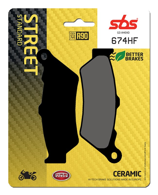 Placute Frana SBS 674HF Ceramic Strada