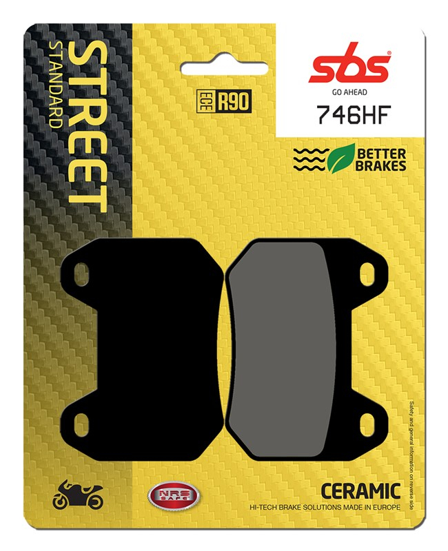 SBS 746HF: Plăcuțe Frână Ceramică de Performanță