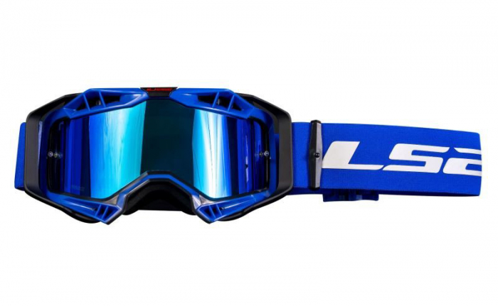 Ochelari LS2 Cross Enduro ATV Albastru Iridium - imagine 1