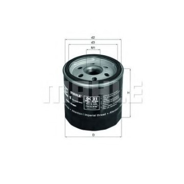 Mahle Filtru Ulei OC 21 Original Ford Opel