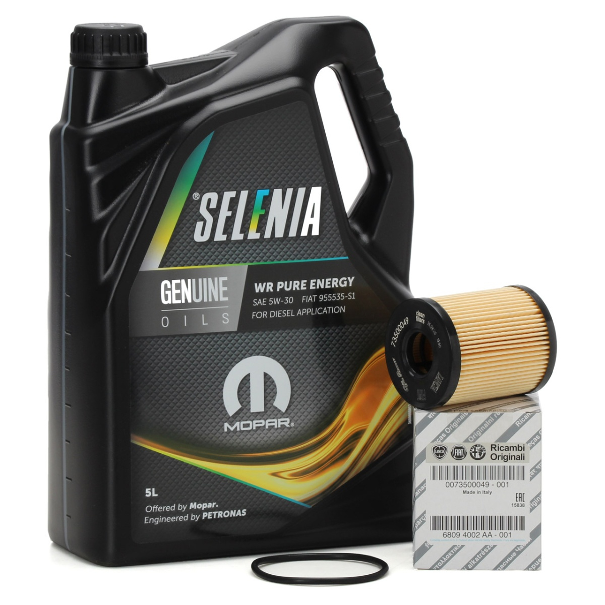 Set Ulei Selenia 5W-30 + Filtru Fiat Original