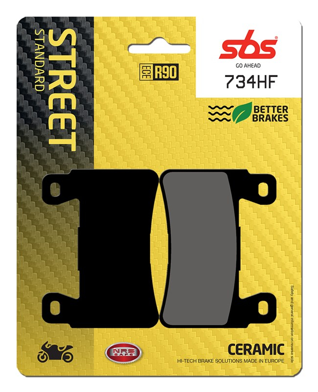 SBS 734HF Plăcuțe Frână Ceramic