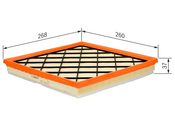 Filtru Aer Bosch F 026 400 217 - Protecție Motor