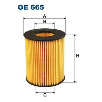 Filtru ulei Filtron OE665 - Protecție motor