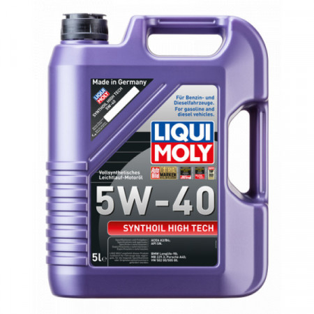 Ulei motor Liqui Moly Synthoil High Tech 5W-40, 5L