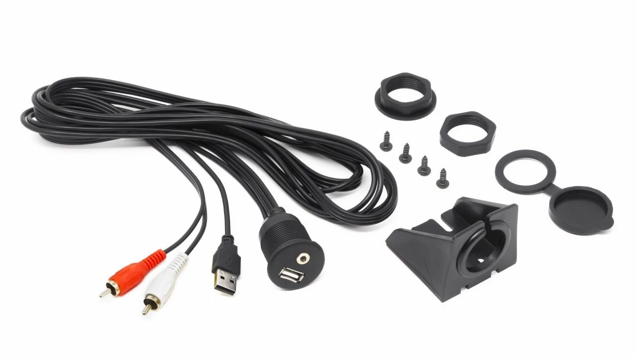 Cablu Hertz Marine USB/AUX 2m Rezistent