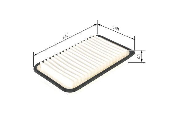 Filtru Aer Bosch F 026 400 341 - Protecție Motor