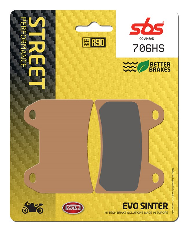 SBS 706HS Placute Frana Sinter Street