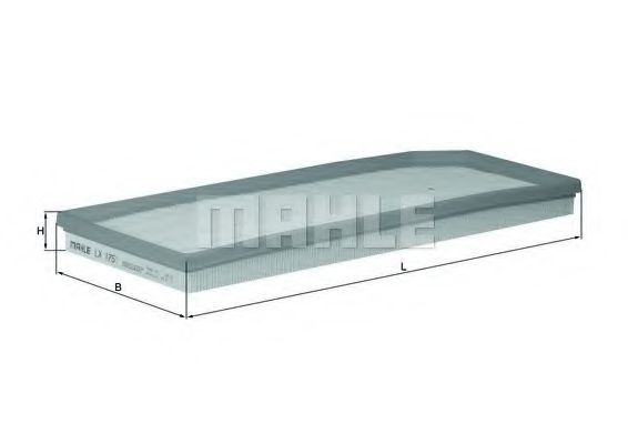 Filtru Aer MAHLE LX 1751 Performanță Garantată