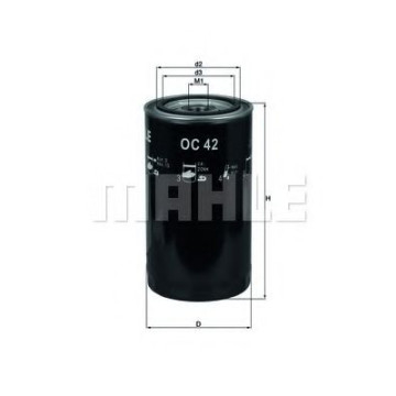 Filtru Ulei Mahle OC 42 | Performanță Premium