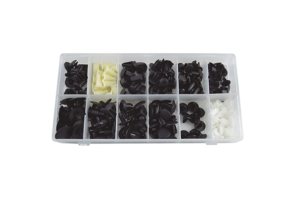 Trusa Clipsuri Plastic JBM pentru Mazda, 190 bucăți