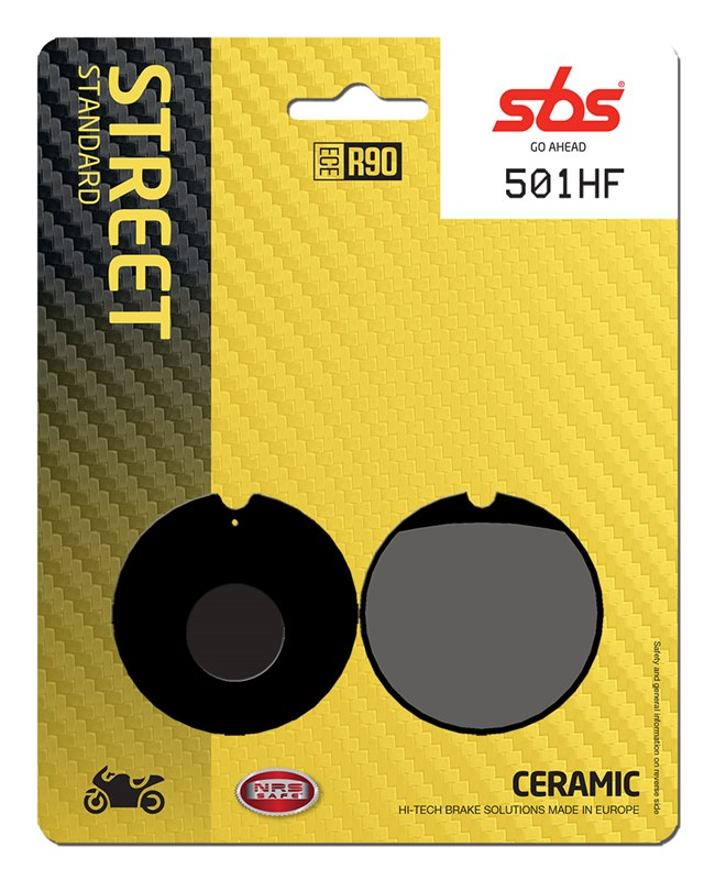 SBS 501HF Plăcuțe Frână Ceramică Moto