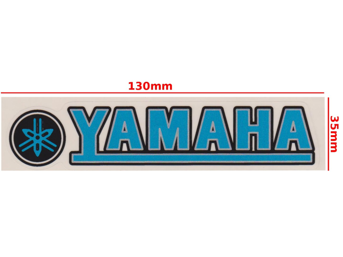 Autocolant Yamaha albastru Roy | Suspensie cadru