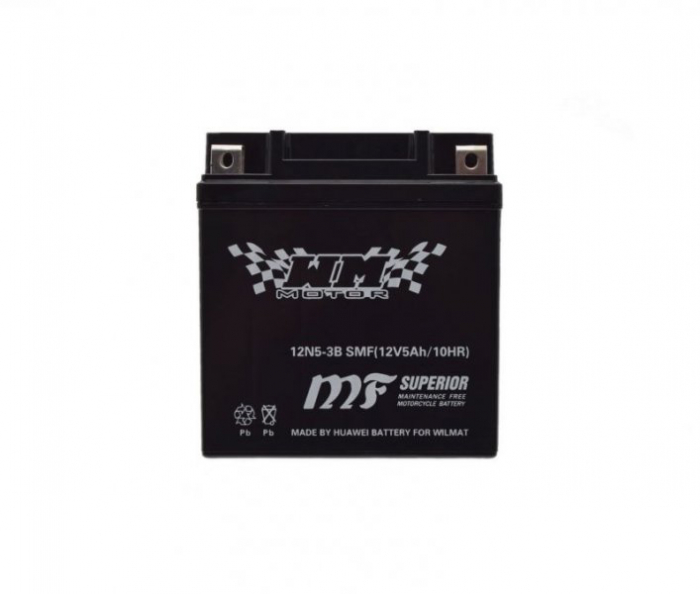 Baterie ATV WMX 12V 5Ah - Pornire Sigură