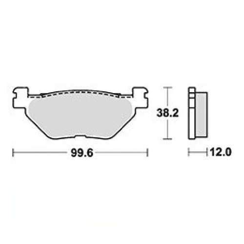Placute Frana JMT MCB722 - Siguranta Maxima