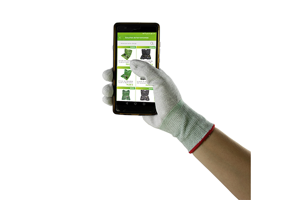 Manusi de lucru touchscreen T.8 JBM, EN 388