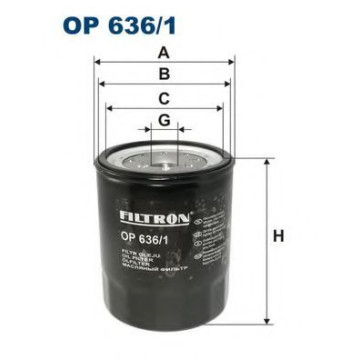 Filtron OP636 - Filtru Ulei Premium