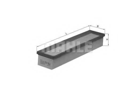 Filtru Aer Knecht LX 1258 - Protecție Motor