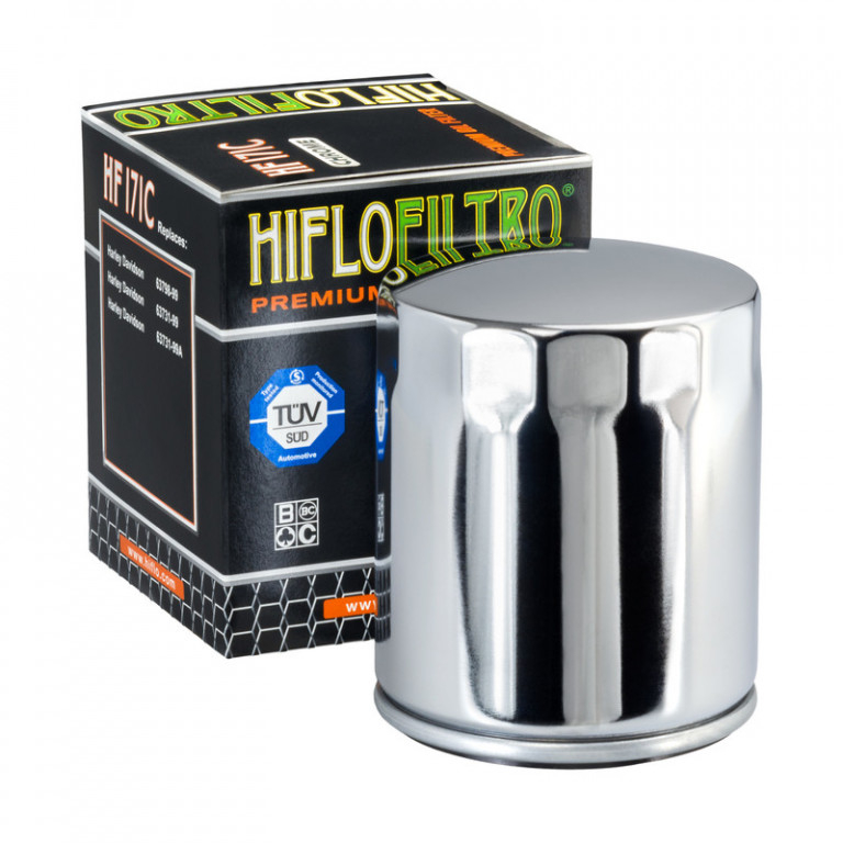 Filtru Ulei Hiflofiltro HF171C Cromat Protecție Motor