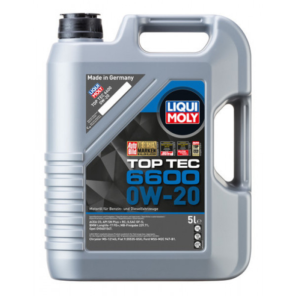 Ulei Motor Liqui Moly Special Tec 6600 0W-20, 5L