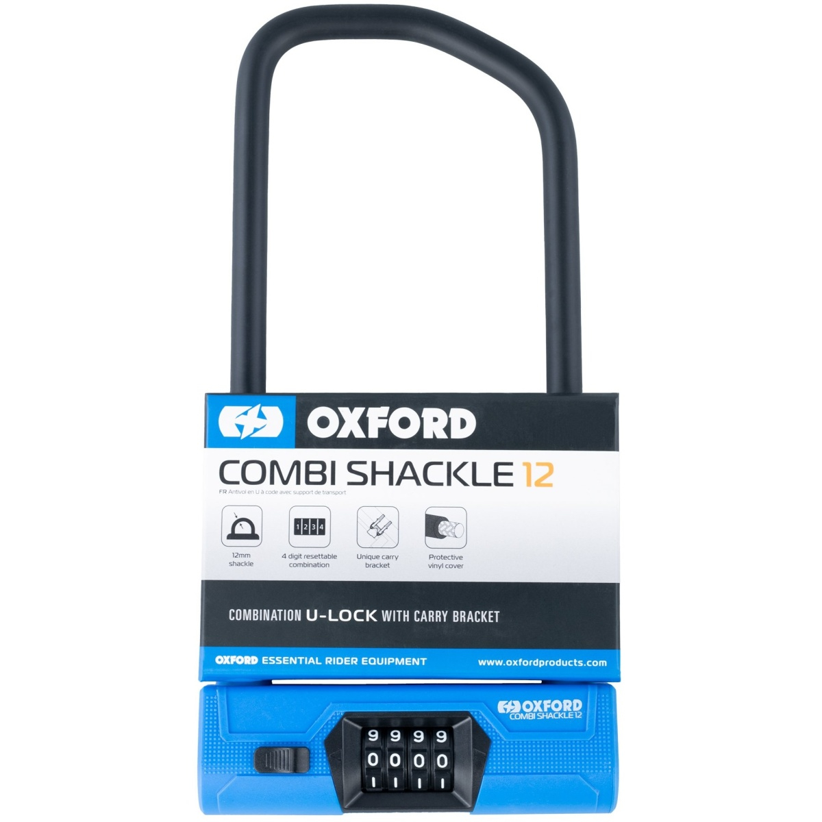 Antifurt Oxford Combi Shackle 12 - Securitate Maximă