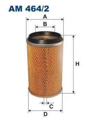 Filtru Aer FILT AM464 2 | Compatibil DAF