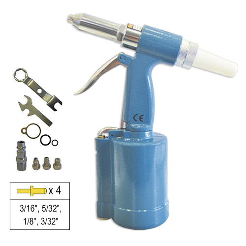 Pistol Popnituri Pneumatic JBM, forta 720 kg, capete 3/32-3/16"
