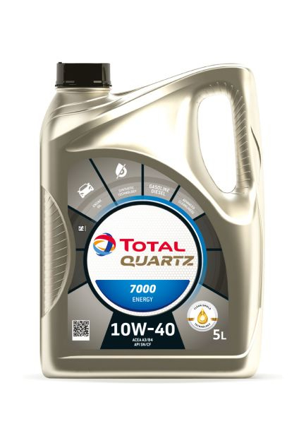 Total Quartz 7000 10W40 - Protecție Sintetică Motor