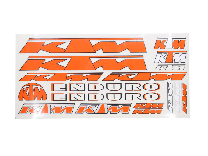 Set autocolante KTM portocaliu Roy