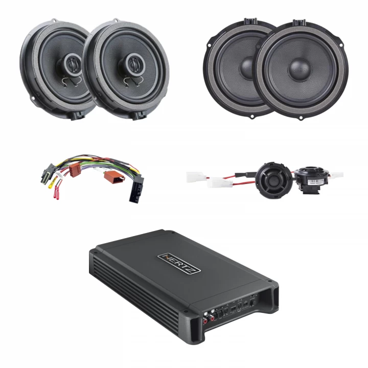 Awave Pachet Audio Ford Plug&Play + Amplificator