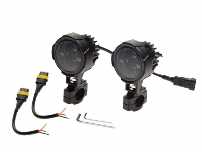 Set Proiectoare LED Moto Wmx | Viziune și Siguranță