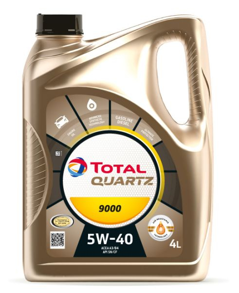 Total Quartz 9000 5W40 - Protecție Sintetică Motor