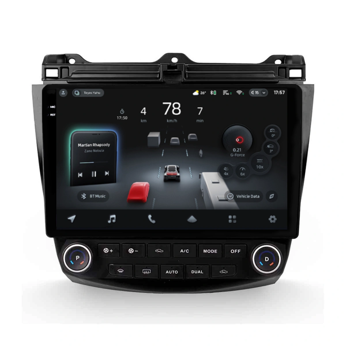 Teyes CC4 PRO: Navigatie AI Premium Honda Accord