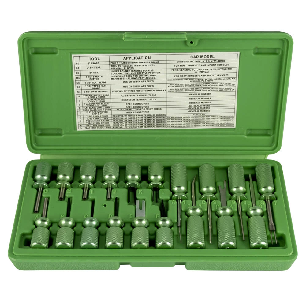 Set 19 Extractoare Papuci Electrici JBM pentru Atelier