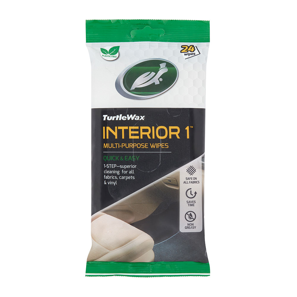 Servetele Umede Auto Interior Turtle Wax, 25 Buc