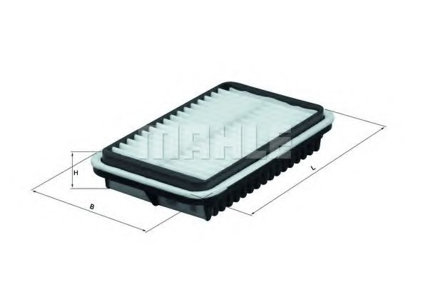 Filtru Aer Mahle LX 1588 - Protecție Motor