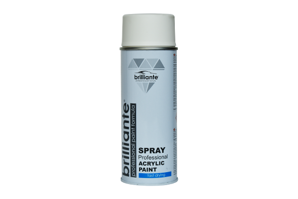 Vopsea Spray Alb Pur Mat RAL 9010 400 ml Brilliante