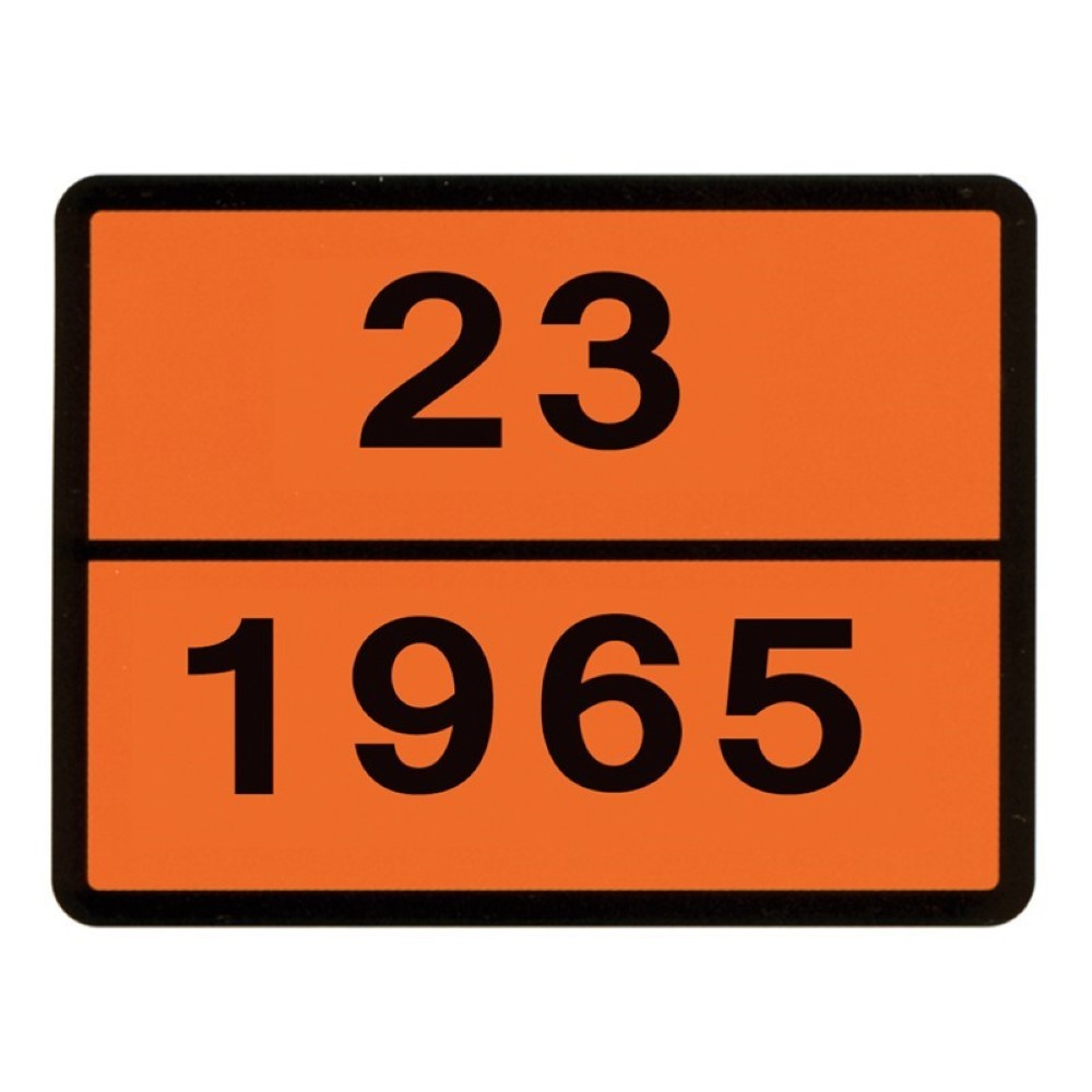 Placă ADR 23-1965 30x40 cm LPG Hico
