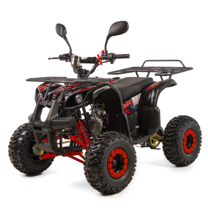 ATV copii XTR 006 Phyton 110cc, 4 timpi, negru-rosu
