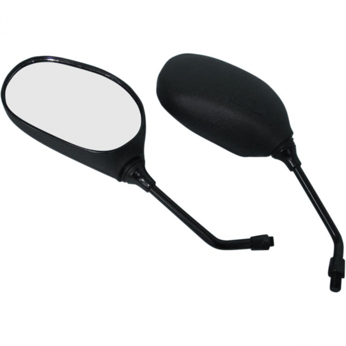Oglinda Universala Moto Neagra | Parts Unlimited - imagine 2