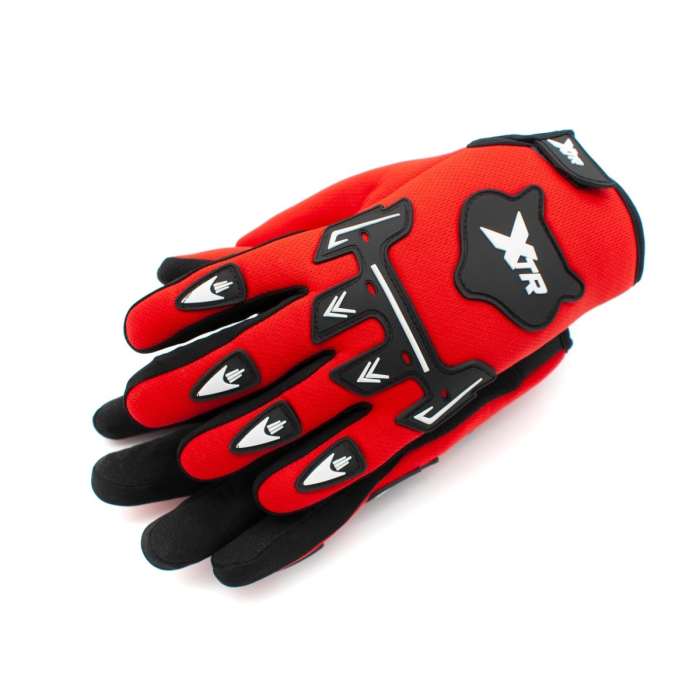 Manusi enduro ATV cross XTR X2 Senior, rosu, marime XL