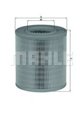 Filtru Aer Mahle Original LX 1253 - Performanță