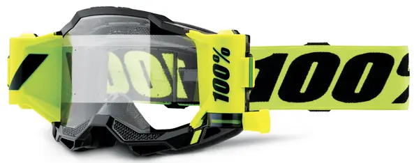 Ochelari Cross 100% Accuri 2 Roll-Off, Rama Galben Neon