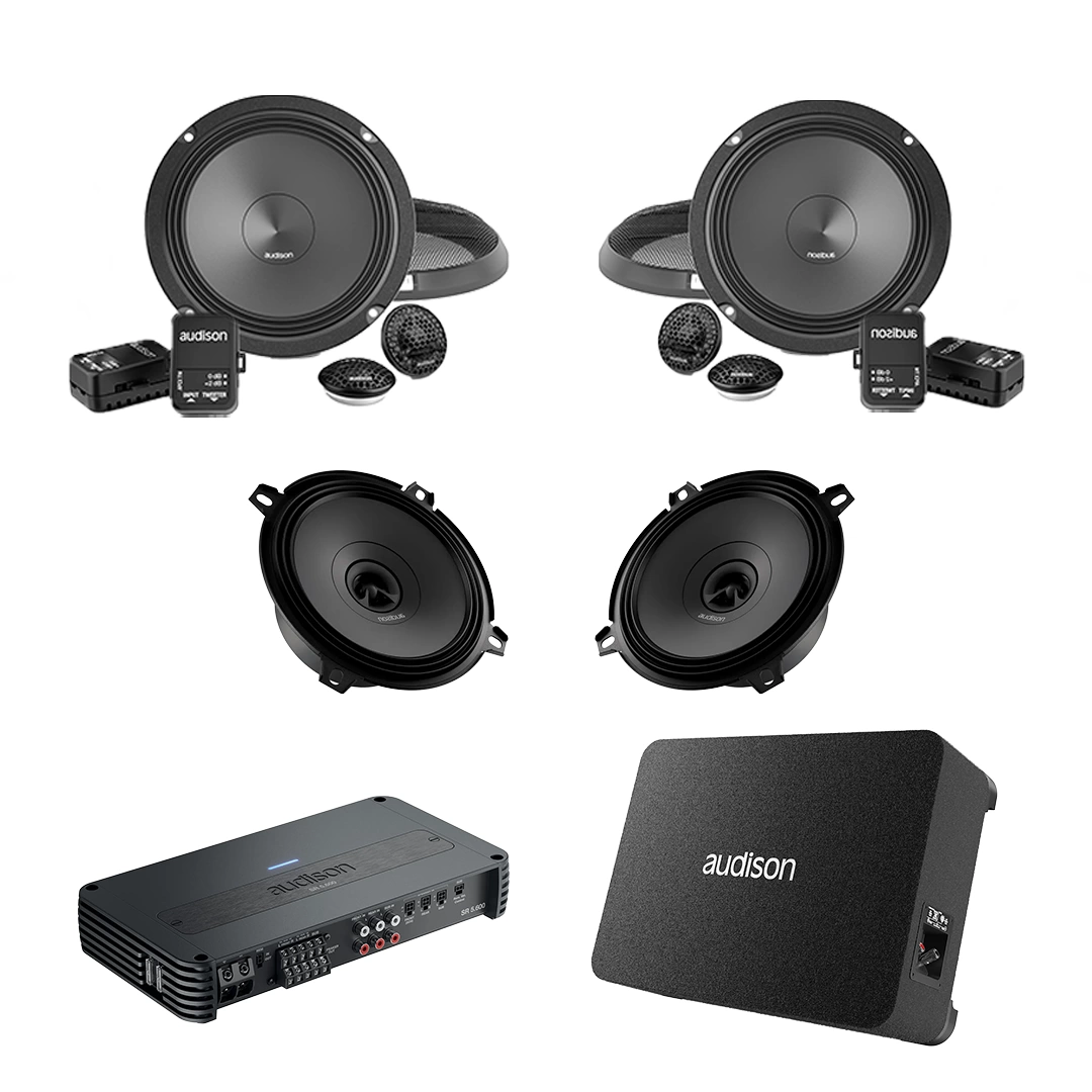 Pachet Audio Audison Daewoo Matiz Plug & Play