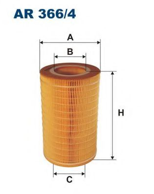 FILTRU AER FILT AR366 4 - Pentru SAAB 9-5 Diesel