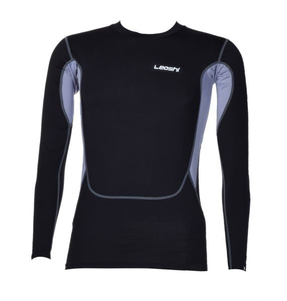 Bluza Termo Leoshi Negru L - Izolare Termică